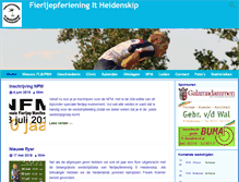 Tablet Screenshot of fierljeppe.nl